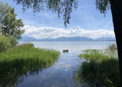 Ausblick von der Kurpark-Landzunge aus